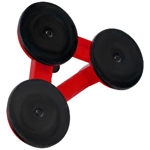 Ventosa tripla pl�stica em ABS capacidade 120 kg - 87515655