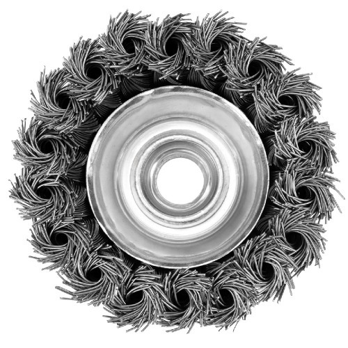 Escova de aço tipo copo torcida 3 Escova de aço tipo copo torcida 3