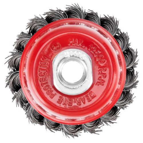 Escova de aço tipo copo torcida 3 Escova de aço tipo copo torcida 3