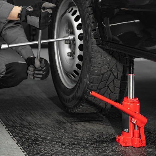 Macaco hidráulico tipo garrafa capacidade 5 toneladas - 5032355 Macaco hidráulico tipo garrafa capacidade 5 toneladas - 5032355