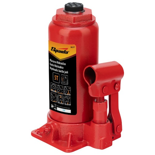 Macaco hidráulico tipo garrafa capacidade 5 toneladas - 5032355 Macaco hidráulico tipo garrafa capacidade 5 toneladas - 5032355