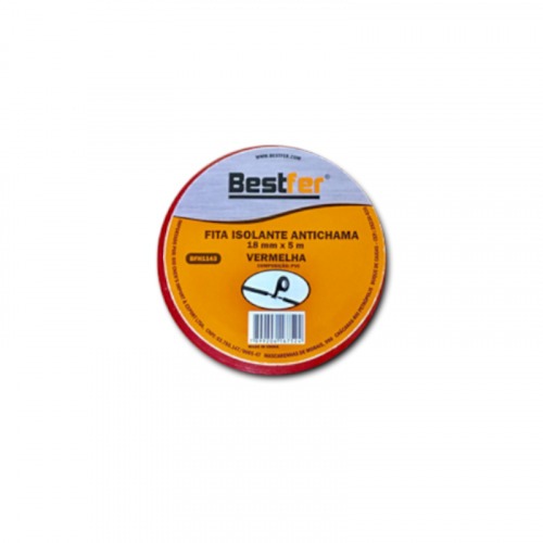 Fita isolante anti-chamas 18 mm x 5 metros - BFH1143 Fita isolante anti-chamas 18 mm x 5 metros - BFH1143