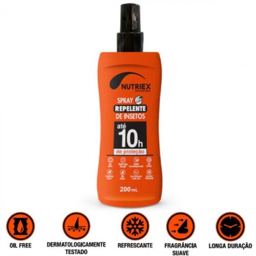 Repelente de insetos em spray 200 ml