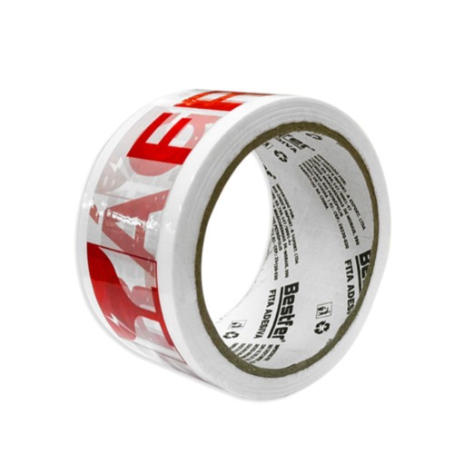 Fita adesiva 48 mm x 50 metros Cuidado Fr�gil - BFH1809