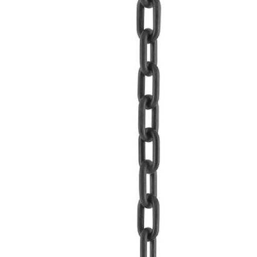 Corrente pl�stica para sinaliza��o 8 mm 10 m preta