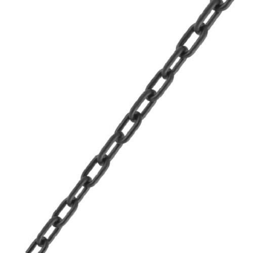 Corrente pl�stica para sinaliza��o 8 mm 10 m preta