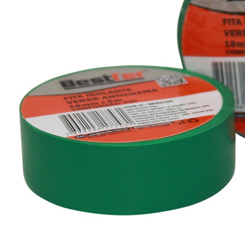 Fita isolante anti-chamas 18 mm x 5 m - BFH2100 Fita isolante anti-chamas 18 mm x 5 m - BFH2100