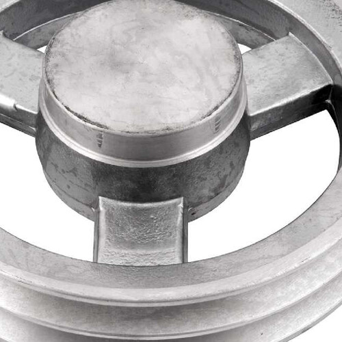 Polia de alumínio 2 canais A 170 mm - 6684120170 Polia de alumínio 2 canais A 170 mm - 6684120170