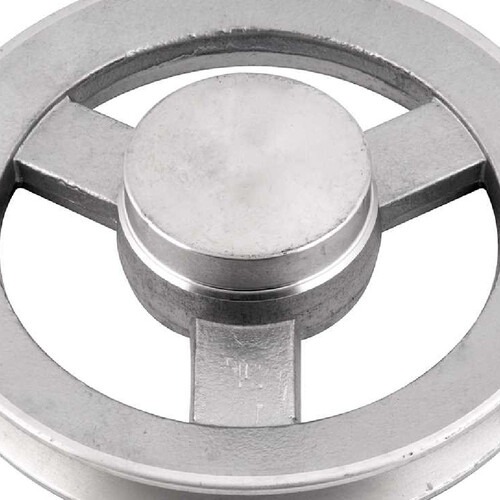 Polia de alumínio 1 canal B 180 mm - 6684210180 Polia de alumínio 1 canal B 180 mm - 6684210180
