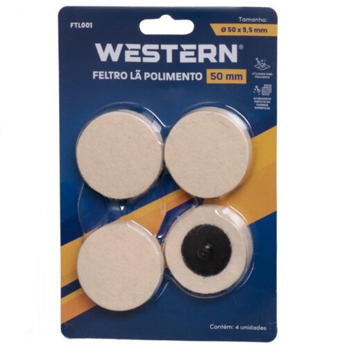 Roda de feltro para polimento 2