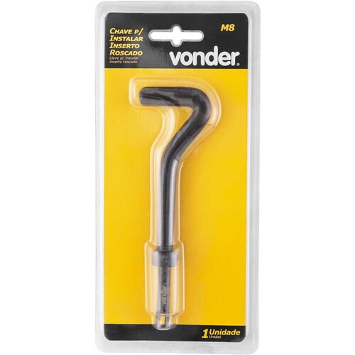 Chave para instalar inserto roscado M8 - 5303100008 Chave para instalar inserto roscado M8 - 5303100008