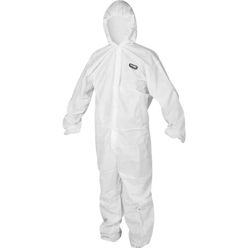 Macacão com capuz branco - AI 30 PPL Macacão com capuz branco - AI 30 PPL