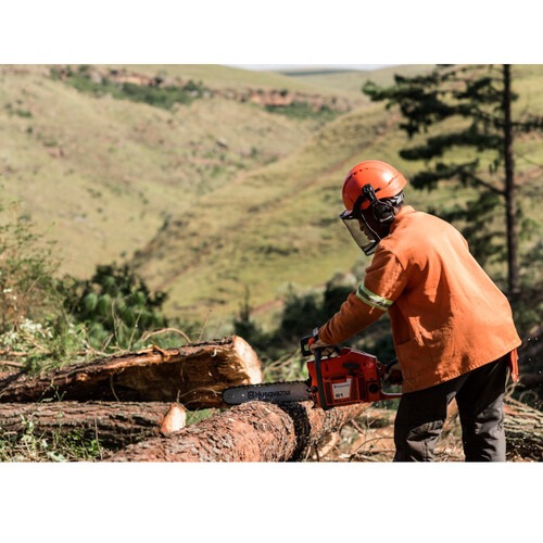 Motosserra a gasolina 61,5 cc com sabre de 18