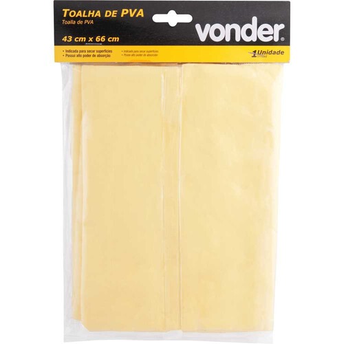 Toalha de PVA para superfic�es 43 x 66 cm - 6360436600