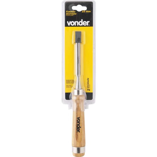 Formo goivado 10 mm com cabo de madeira - 3552010000