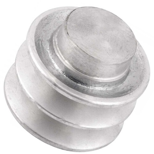 Polia de alumínio 2 canais A 60 mm - 6684120060 Polia de alumínio 2 canais A 60 mm - 6684120060