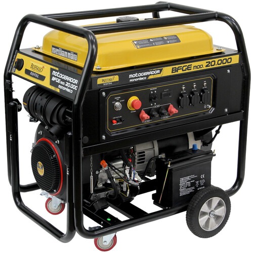 Gerador de energia 19 Kva a gasolina partida el�trica monof�sico - BFGE 20.000 Rental
