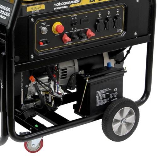 Gerador de energia 19 Kva a gasolina partida el�trica monof�sico - BFGE 20.000 Rental