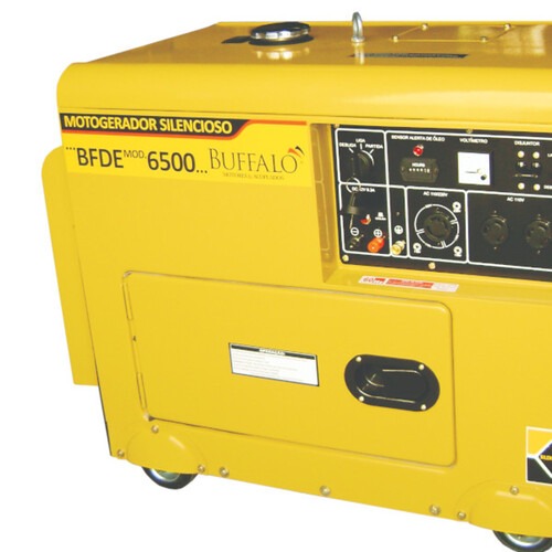 Gerador de energia 5,5 Kva a diesel partida el�trica monof�sico - BFDE 6.500