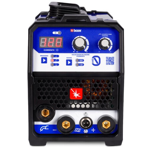Inversora de solda Mig sem g�s 120A Multiprocesso com acess�rios - MIG0  110V/220V