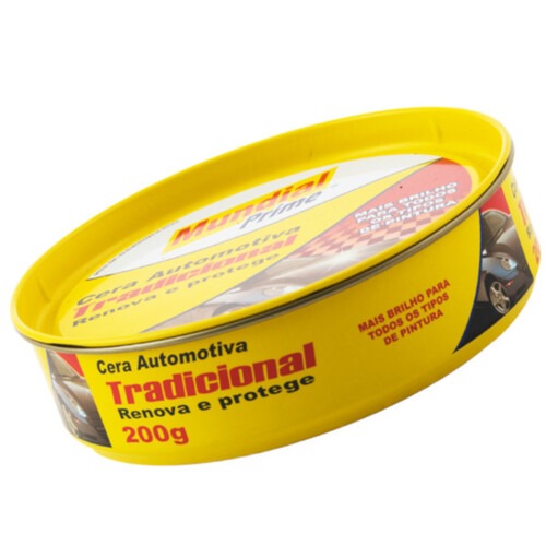 Cera automotiva auto brilho 200g - PT04000001 Cera automotiva auto brilho 200g - PT04000001