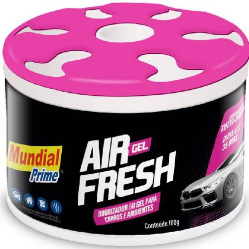 Aromatizante cheirinho em gel para carros 100g Tutti Frutti - PT2500003 Aromatizante cheirinho em gel para carros 100g Tutti Frutti - PT2500003