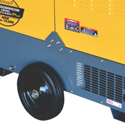 Gerador de energia 15 Kva a diesel cabinado partida elétrica trifásico - BFDE 15.000 Gerador de energia 15 Kva a diesel cabinado partida elétrica trifásico - BFDE 15.000