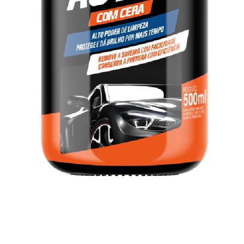 Detergente automotivo 500 ml com cera lava auto - LI04000036 Detergente automotivo 500 ml com cera lava auto - LI04000036