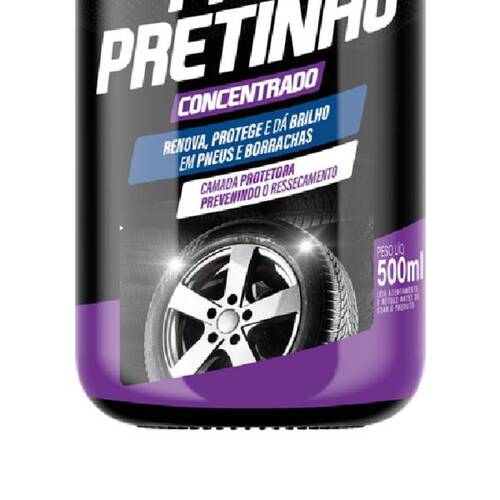 Limpa pneus automotivo pretinho 500 ml - LI04000032