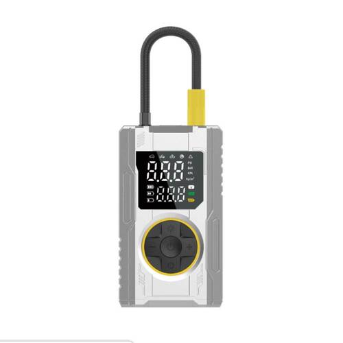Mini Compressor de Ar portátil digital 150 PSI com LED e Power Bank - BOM-8924 Mini Compressor de Ar portátil digital 150 PSI com LED e Power Bank - BOM-8924