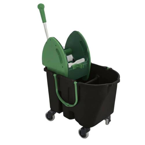 Balde espremedor Due 30L verde e preto