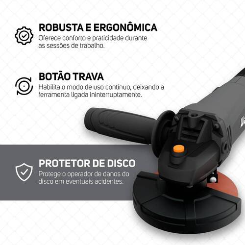 Esmerilhadeira angular 5 Esmerilhadeira angular 5