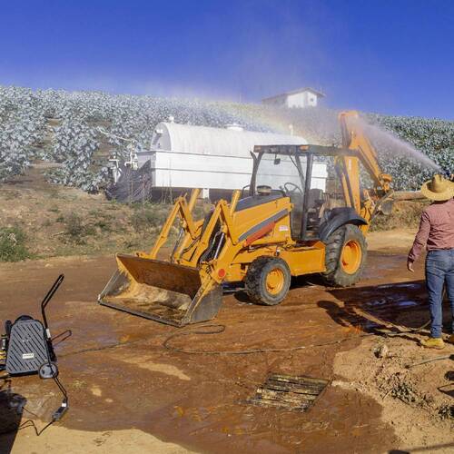 Lavadora alta vaz�o industrial 1 hp 800L/H 580 libras com mangueira - HF 800  220V