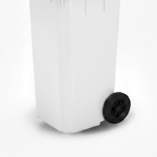 Cesto de lixo gari 120L com rodas sem pedal