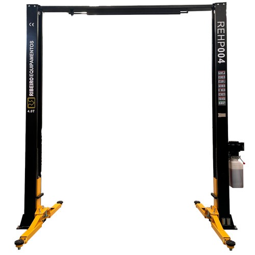 Elevador automotivo p�rtico 4T double lock monof�sico preto - REHPI04  220V