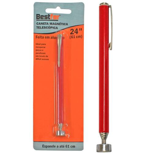 Pegador de pe�as magn�tico tipo caneta extens�vel 61 cm - BFH1480