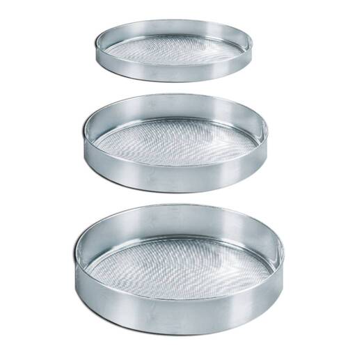Kit de peneiras em aço inox 13 a 24 cm com 6 peças - BFH1562 Kit de peneiras em aço inox 13 a 24 cm com 6 peças - BFH1562