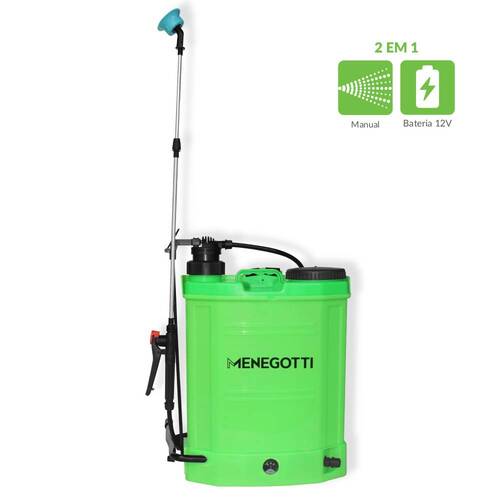 Pulverizador costal a bateria 12V e manual 20L com 3 bicos - MPB 20L 110V/220V Pulverizador costal a bateria 12V e manual 20L com 3 bicos - MPB 20L 110V/220V