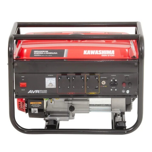 Gerador de energia 3 Kva a gasolina partida manual - GGN 3100 110V/220V Gerador de energia 3 Kva a gasolina partida manual - GGN 3100 110V/220V
