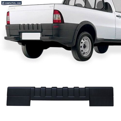 Para-choque Strada Trekking Adventure Restyling2 2005 a 2012 traseiro preto - 3502 Para-choque Strada Trekking Adventure Restyling2 2005 a 2012 traseiro preto - 3502