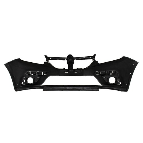 Para-choque Sandero/Logan 2020 a 2021 dianteiro preto liso com furo para moldura - 4149