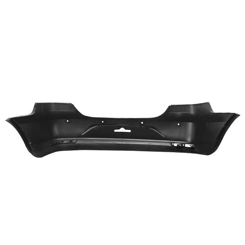 Para-choque Voyage G6 2013 a 2023 traseiro preto liso com furo para sensor - 6667