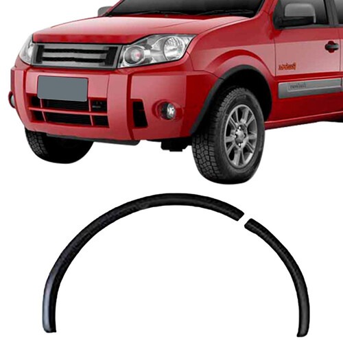 Moldura para-lama Ecosport 2003 a 2012 dianteiro esquerdo preto texturizado - 2905 Moldura para-lama Ecosport 2003 a 2012 dianteiro esquerdo preto texturizado - 2905
