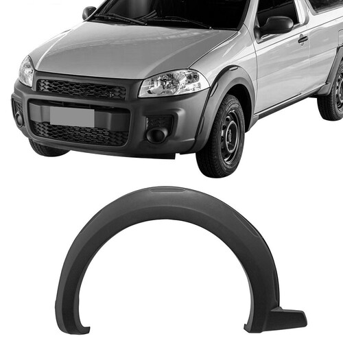 Moldura para-lama Strada Working/Trakking 2014 a 2017 traseiro direito cinza texturizado - 3580 Moldura para-lama Strada Working/Trakking 2014 a 2017 traseiro direito cinza texturizado - 3580