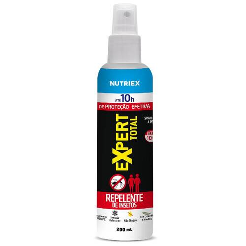Repelente de insetos em spray 200 ml 10 horas - Expert total Repelente de insetos em spray 200 ml 10 horas - Expert total