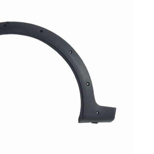 Moldura para-lama Strada Restyling 2 Trekking 2005 a 2012 ADV 2005 a 2008 dianteiro esquerdo preto texturizado - 3409