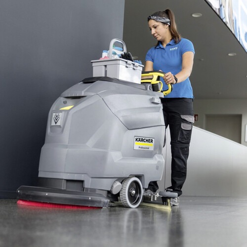 Lavadora Secadora de Piso a Bateria Gel 510 mm 50L - BD 50/50 C 220V Lavadora Secadora de Piso a Bateria Gel 510 mm 50L - BD 50/50 C 220V