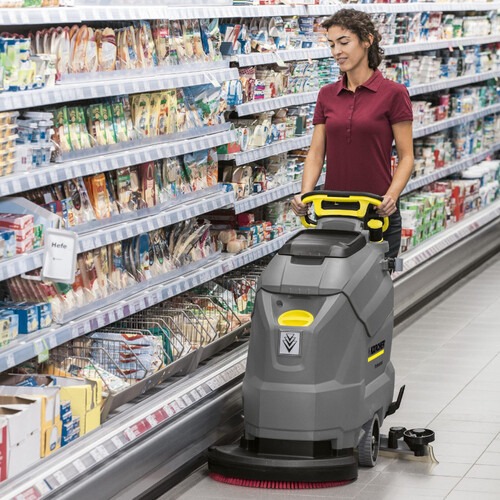 Lavadora Secadora de Piso a Bateria Gel 510 mm 50L - BD 50/50 C 220V Lavadora Secadora de Piso a Bateria Gel 510 mm 50L - BD 50/50 C 220V