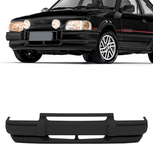 Para-choque Escort Xr3 1987 a 1992 dianteiro preto texturizado com alma plástica - 2665 Para-choque Escort Xr3 1987 a 1992 dianteiro preto texturizado com alma plástica - 2665
