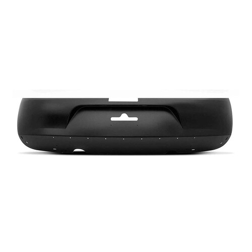 Para-choque Crossfox 2005 a 2007 traseiro preto texturizado - 6437